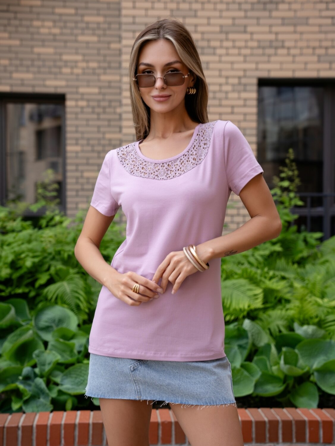 Binita Футболка 542999 373-9 сиреневый