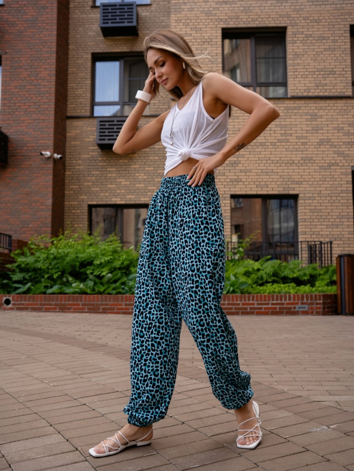 Binita Брюки 543005 1226/5-2 бирюзовый