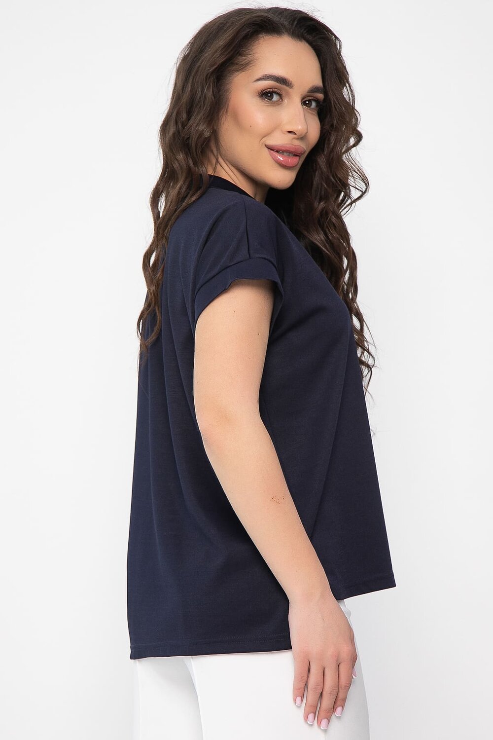 LT Collection Поло 543019 Б13636-10М синий