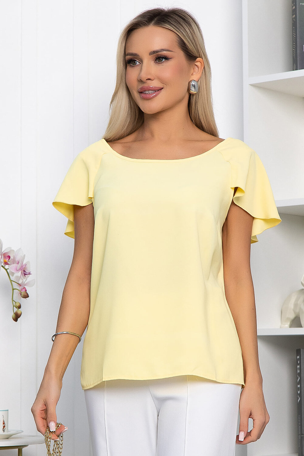LT Collection Блуза 543023 Б13773-16М желтый