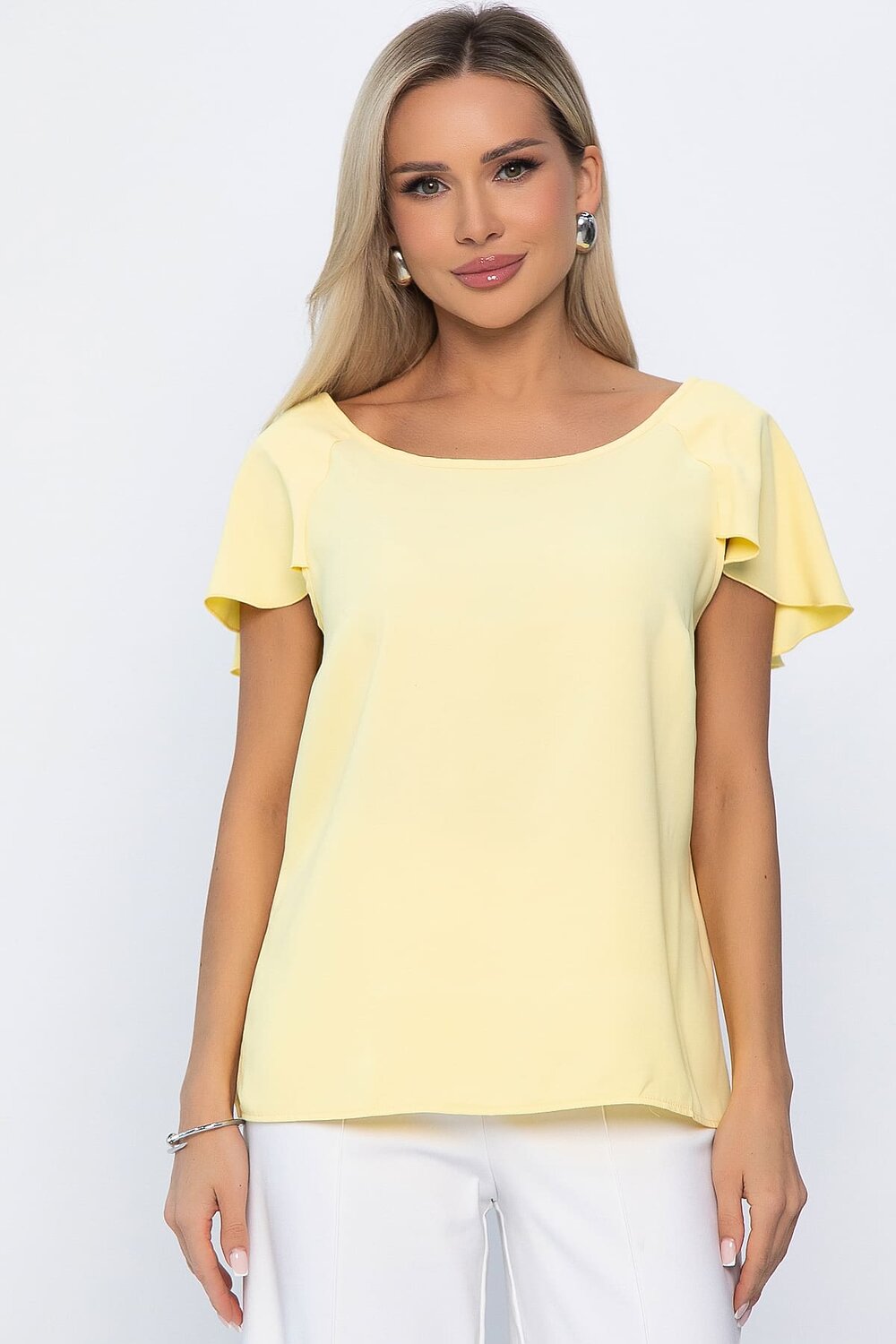 LT Collection Блуза 543023 Б13773-16М желтый