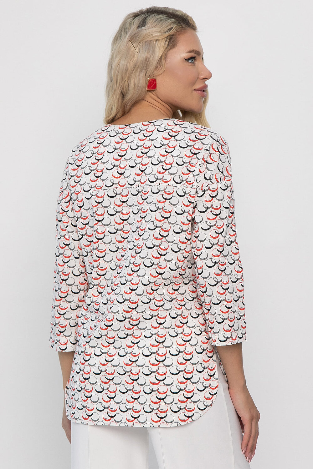 LT Collection Блуза 543024 Б13775-16М белый