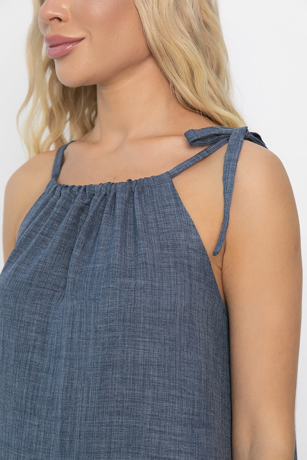 LT Collection Сарафан 543037 П13853-10М Серо-синий