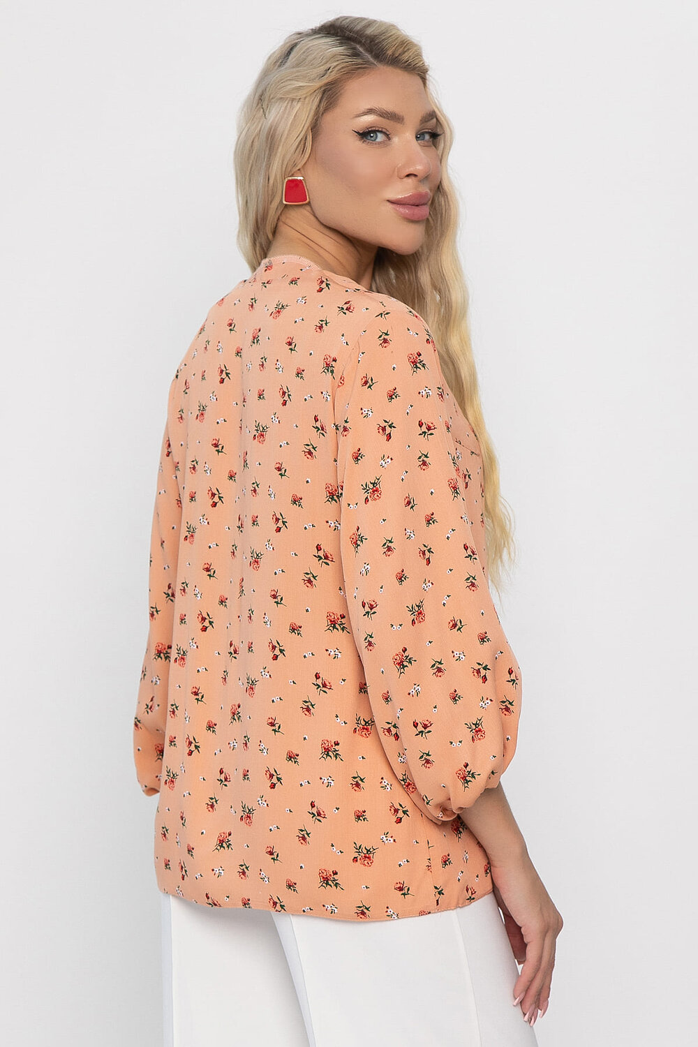 LT Collection Блуза 543038 Б13841-6М Персиковый
