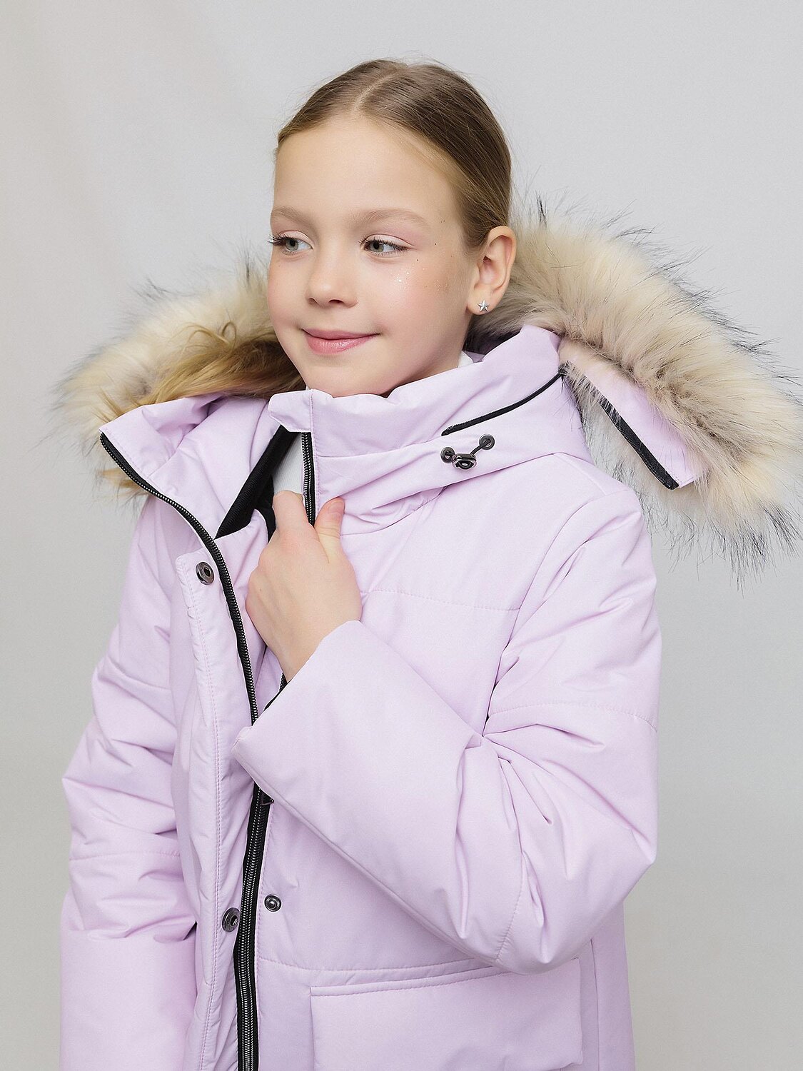 BATIK Пальто 543084 233-26з-1 Лепесток орхидеи
