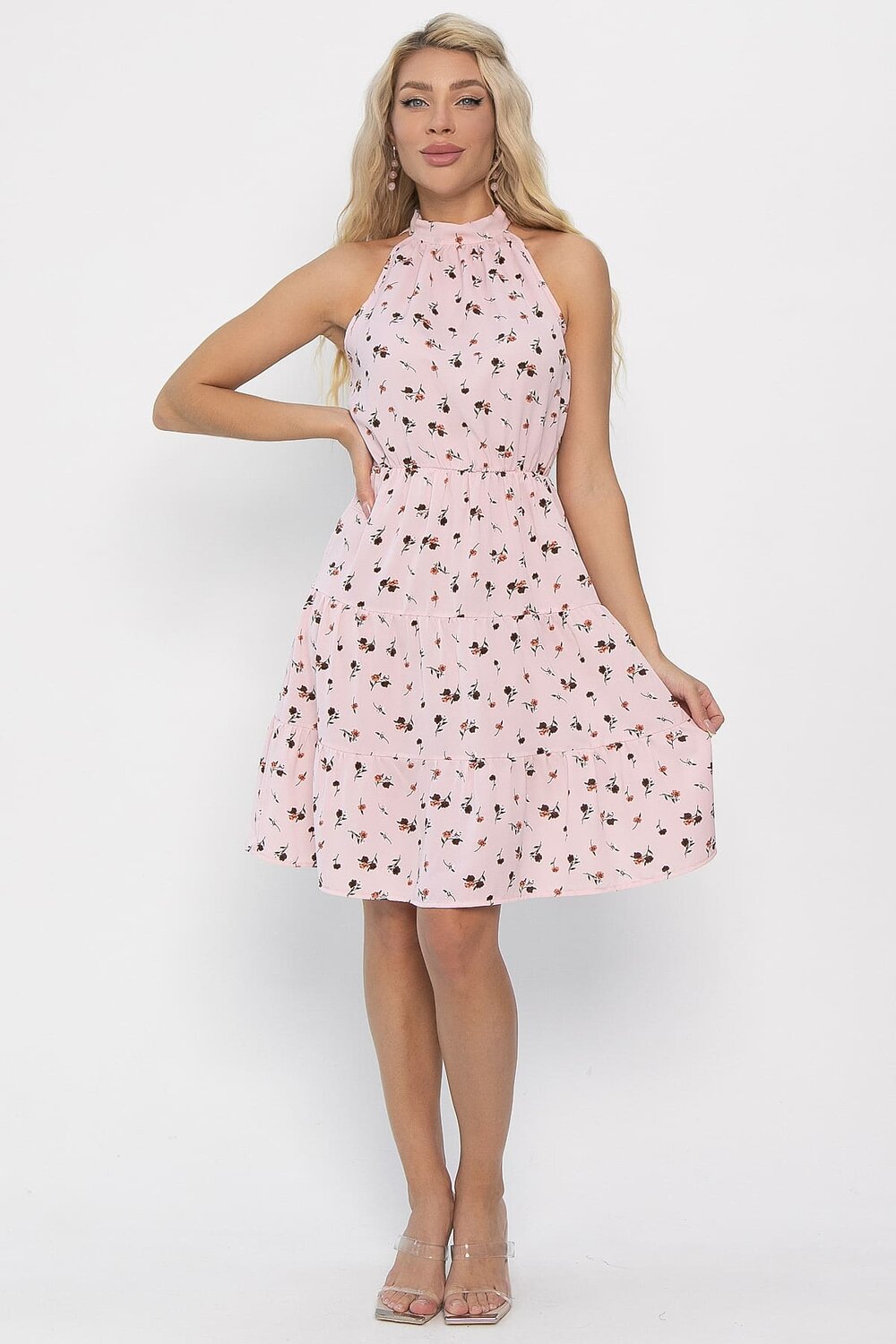 LT Collection Платье 543207 П13822-36М розовый