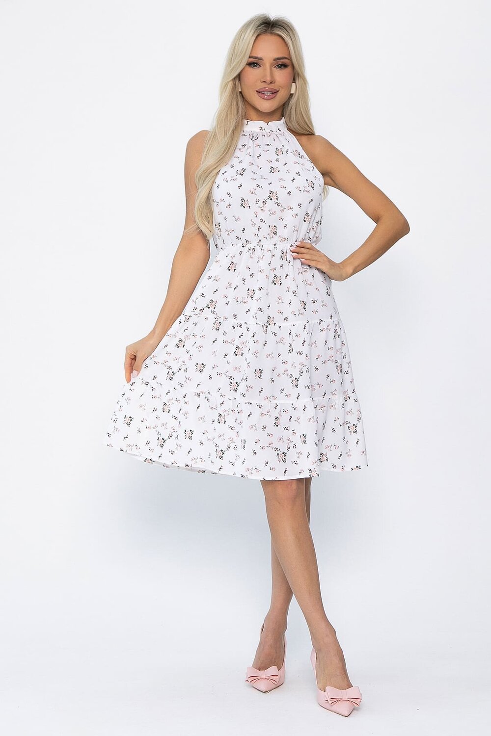 LT Collection Платье 543209 П13820-36М белый