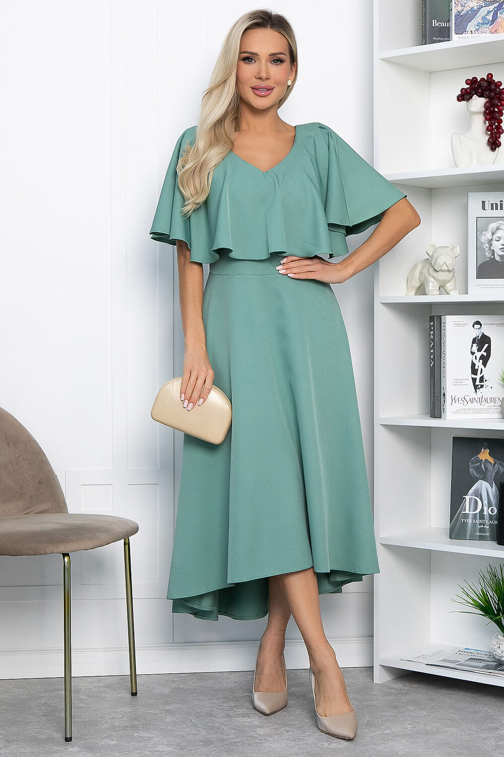 LT Collection Платье 543215 П13839-5М зеленый