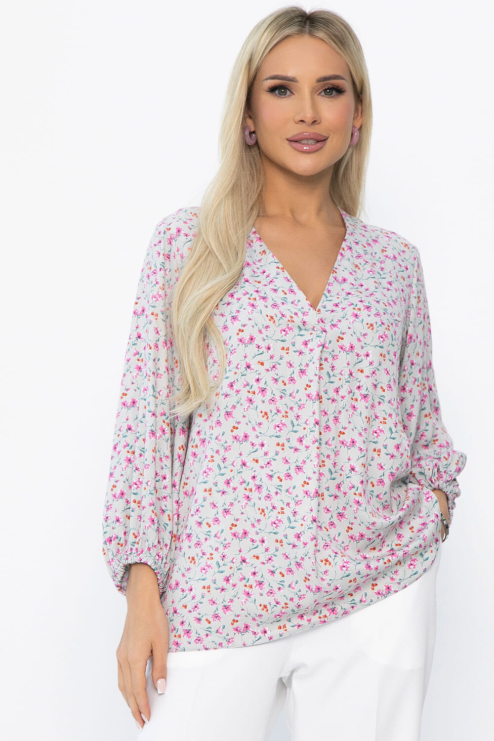 LT Collection Блуза 543217 Б13842-6М розовый