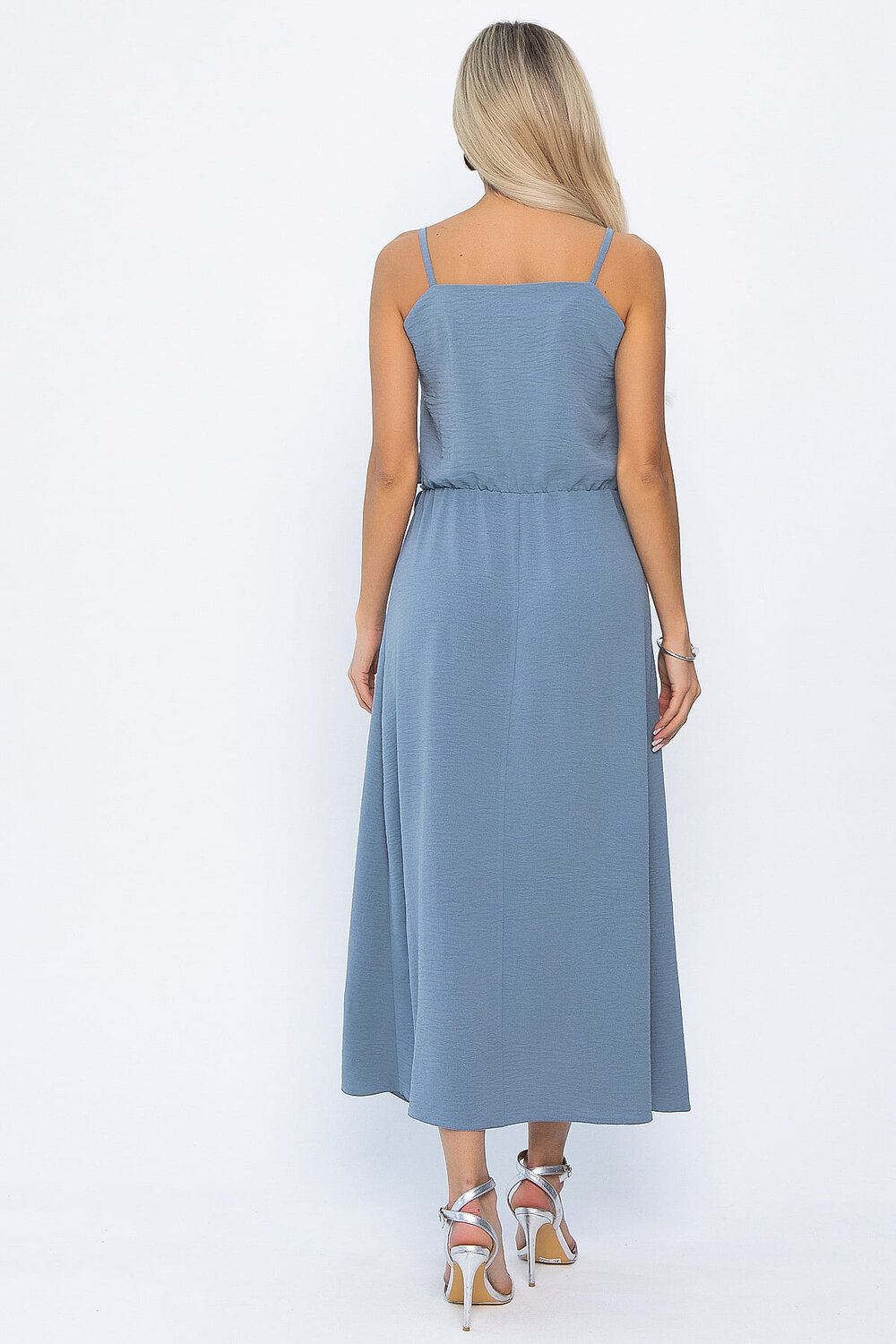 LT Collection Сарафан 543220 П13897-7М серо-голубой