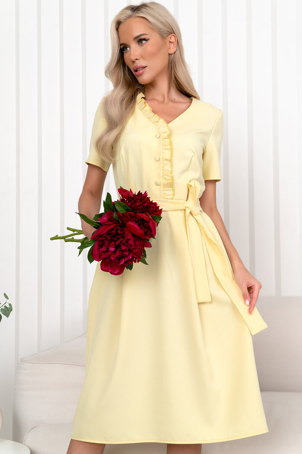 Open-style Платье 543282 6845 желтый