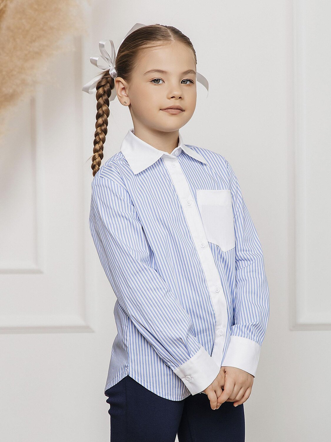 BATIK Рубашка 543300 111 ш25-1 голубой