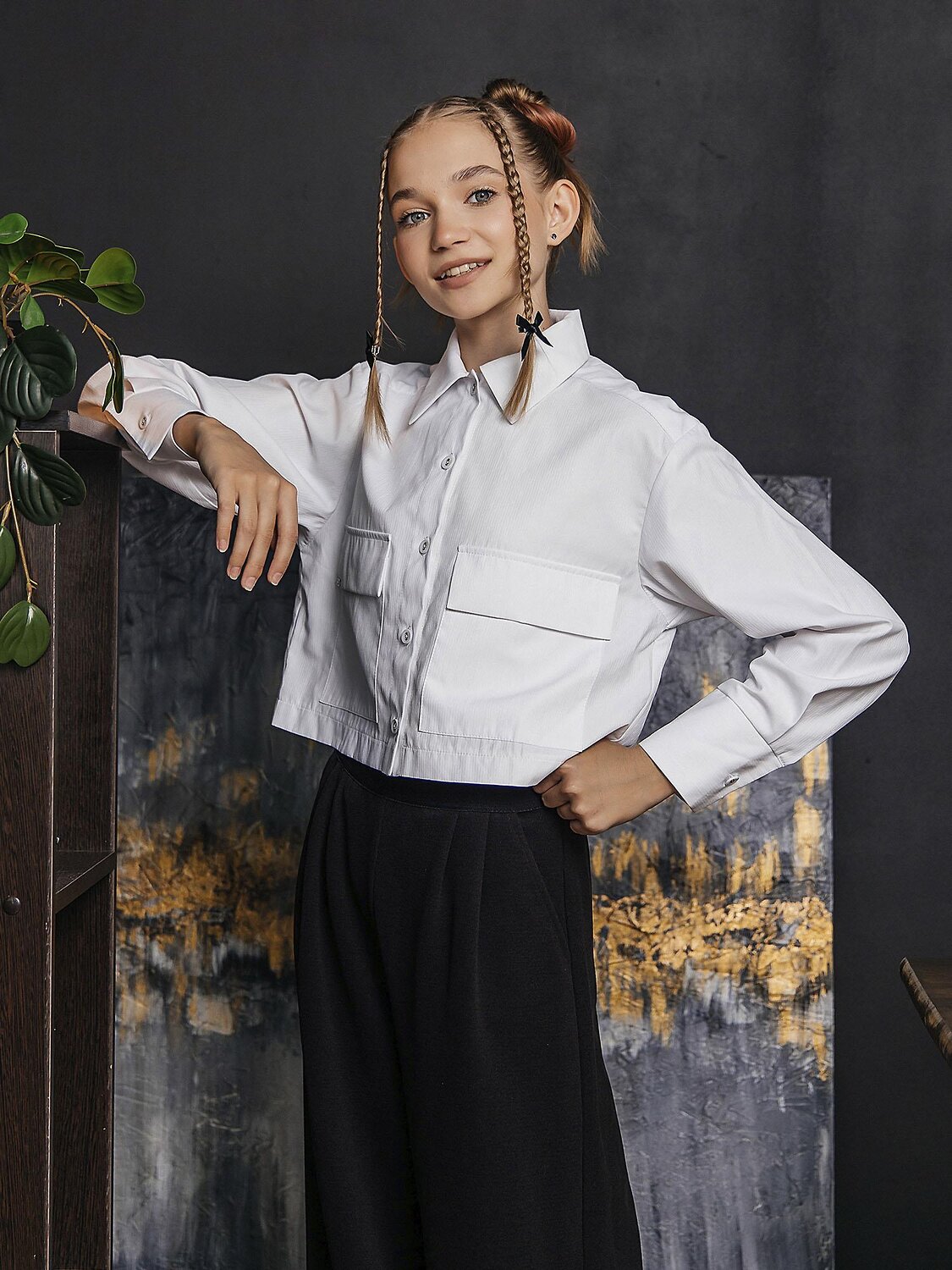BATIK Рубашка 543310 079 ш25-1 белый