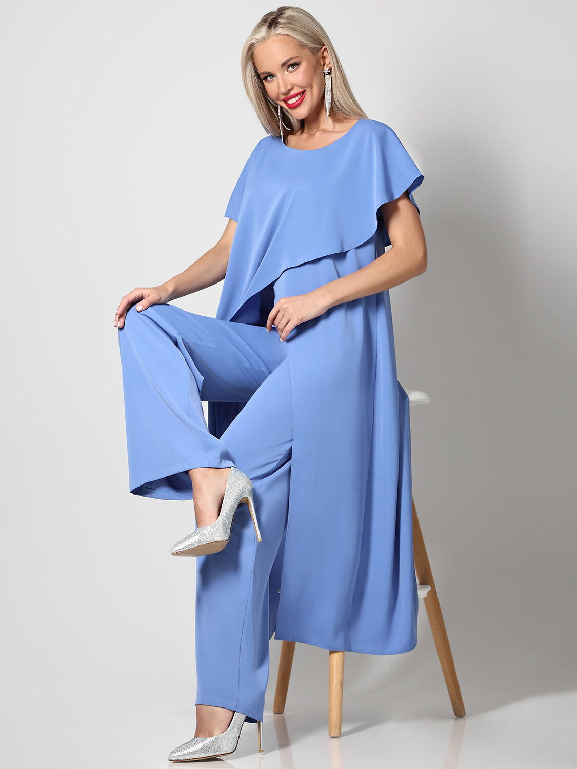 DStrend Костюм 543366 КС-0002/0012 Тёмно-голубой