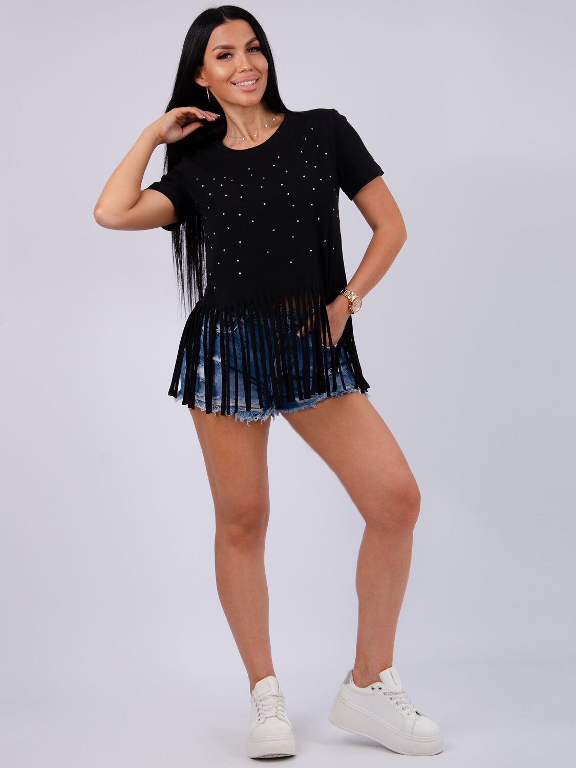 Malina Футболка 543410 ФЖ-18 чёрный