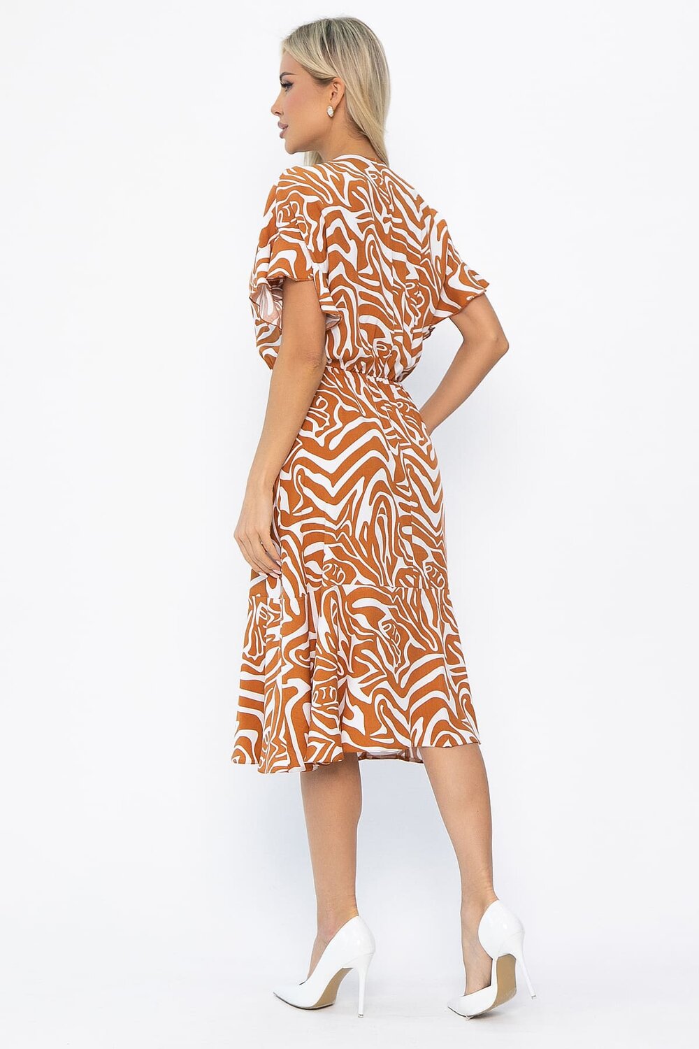 LT Collection Платье 543704 П13869-35М оранжевый