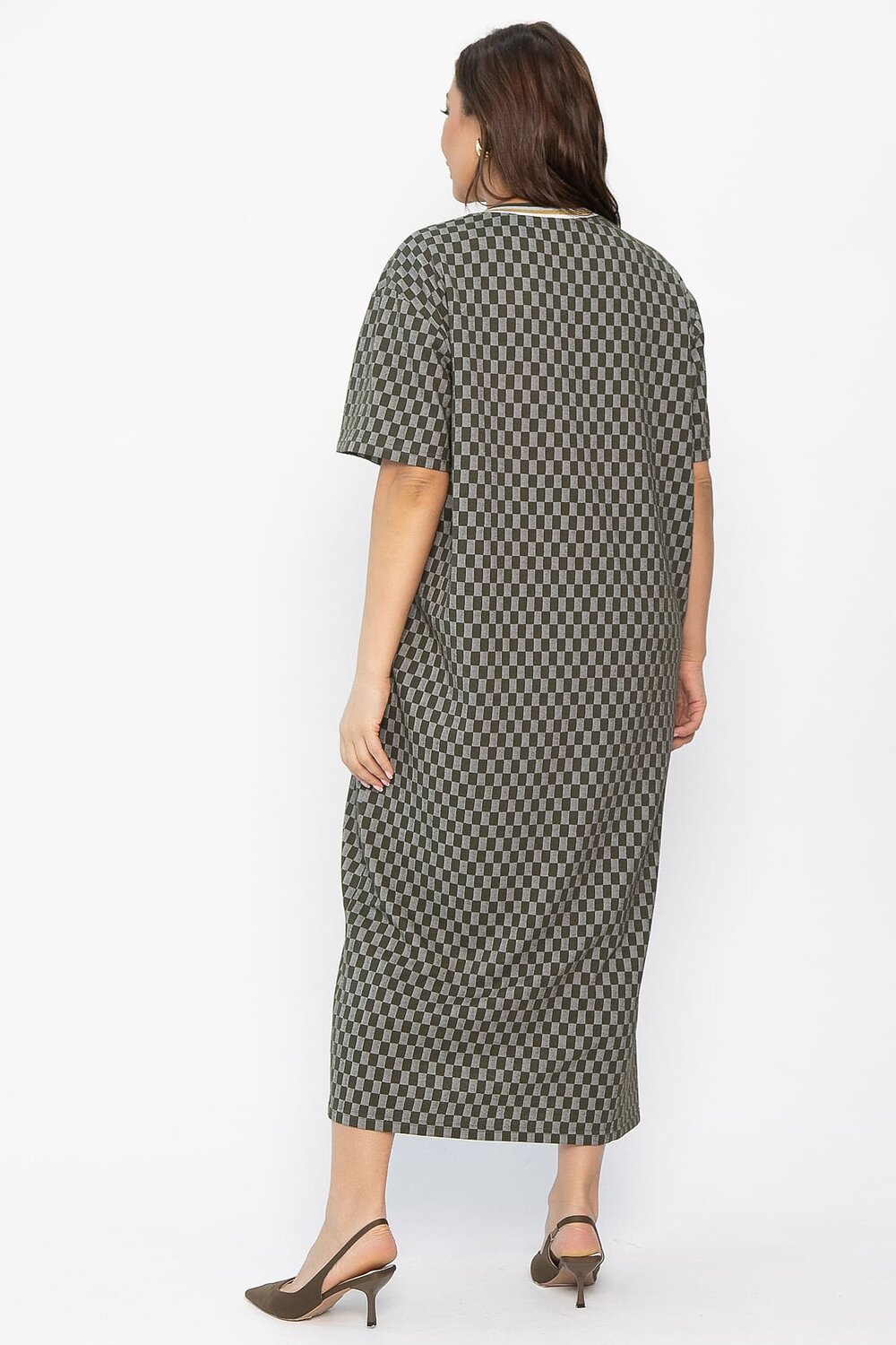 LT Collection Платье 543706 П13867-1М хаки