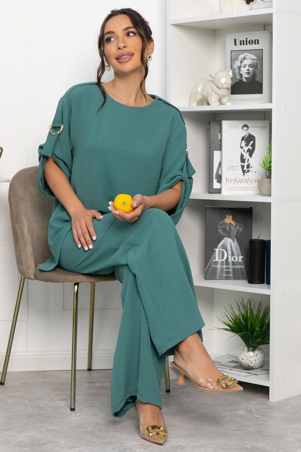 LT Collection Костюм 543717 К13883-5М бирюзовый