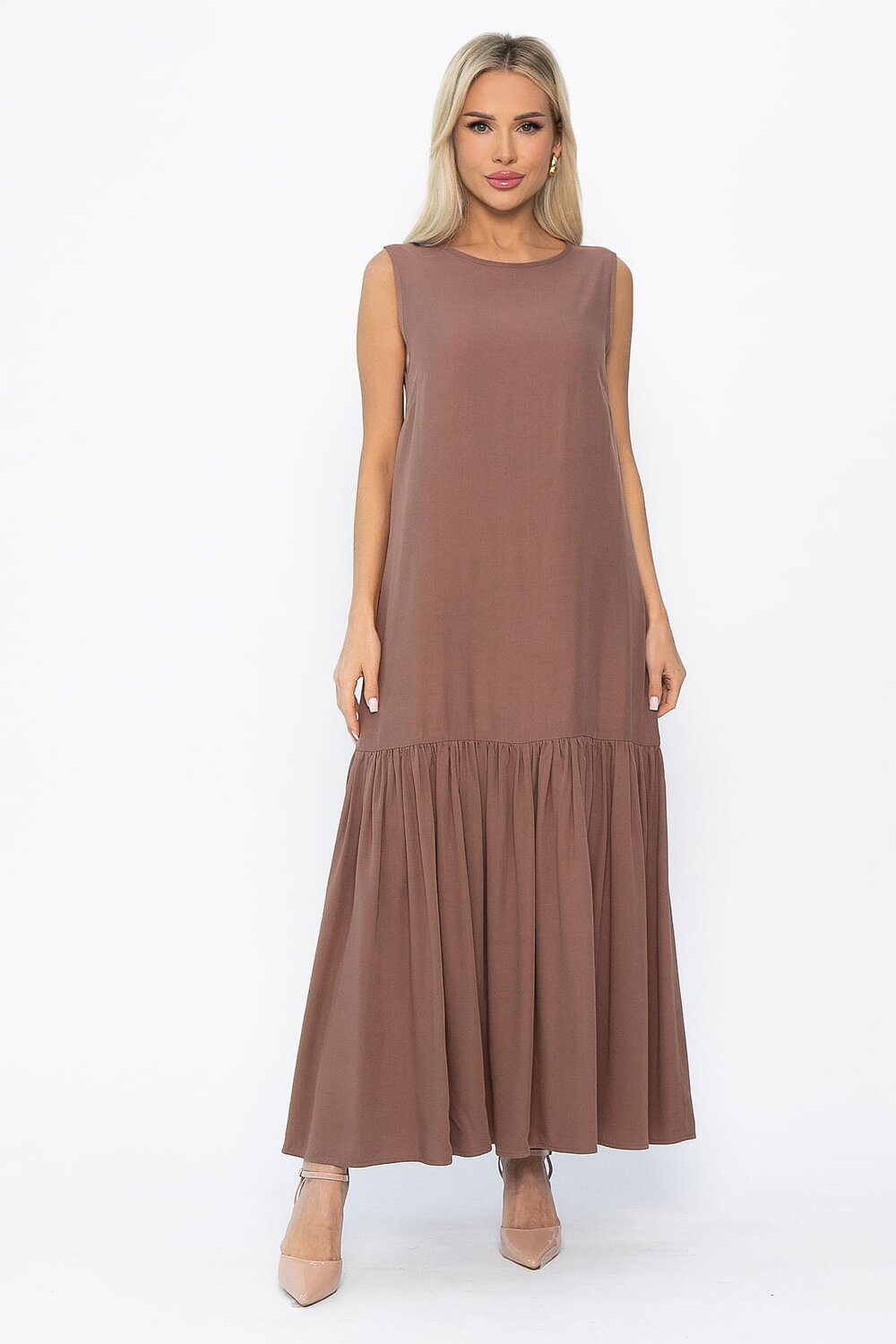 LT Collection Платье 543721 П13900-21М коричневый