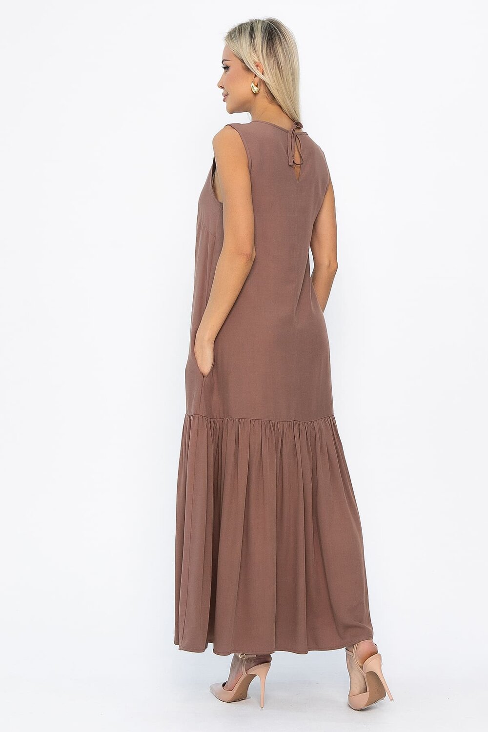 LT Collection Платье 543721 П13900-21М коричневый