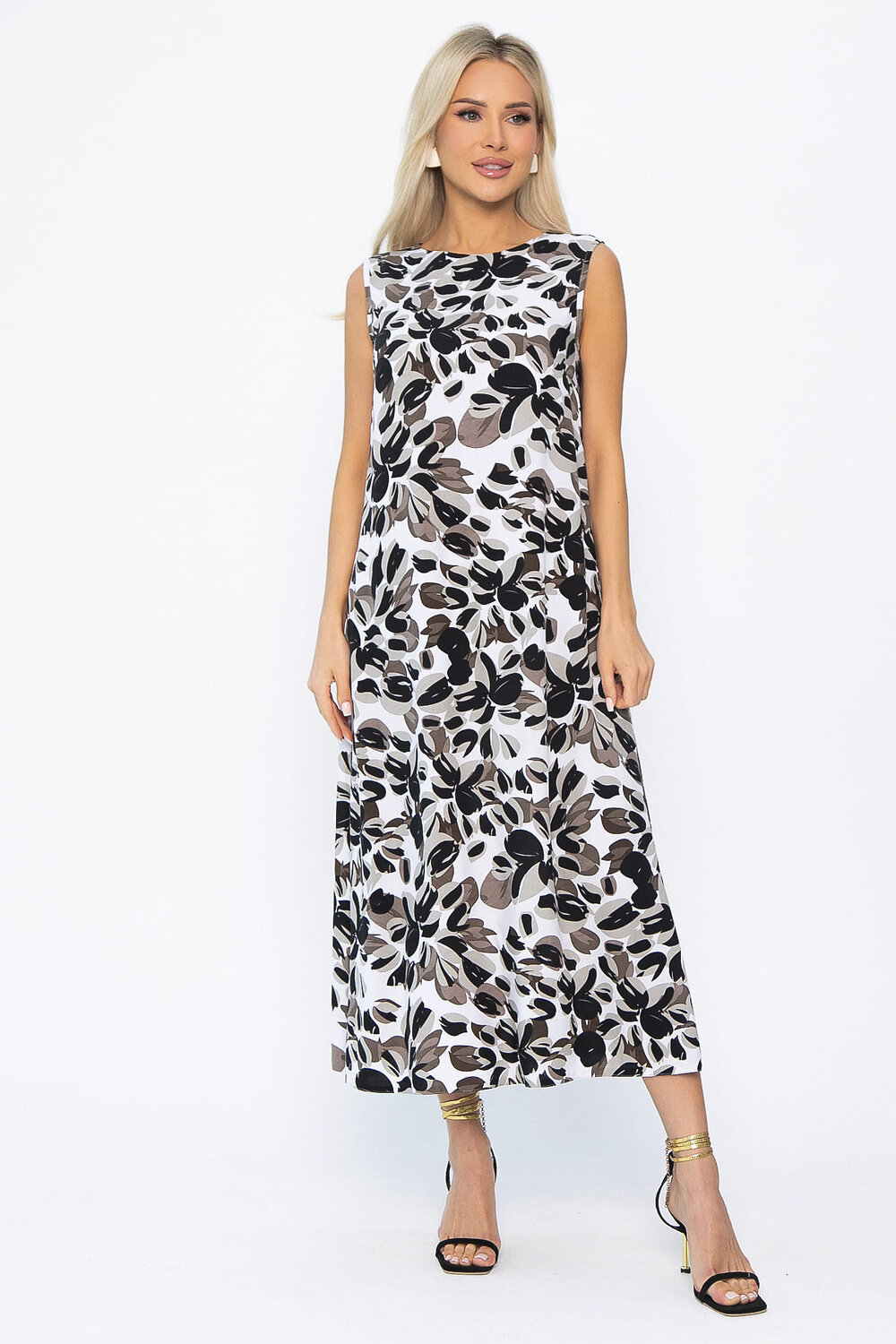 LT Collection Платье 543724 П13910-29М черно-коричневый