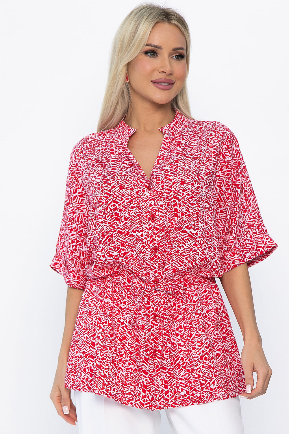 LT Collection Блуза 543726 Б13919-30М красный
