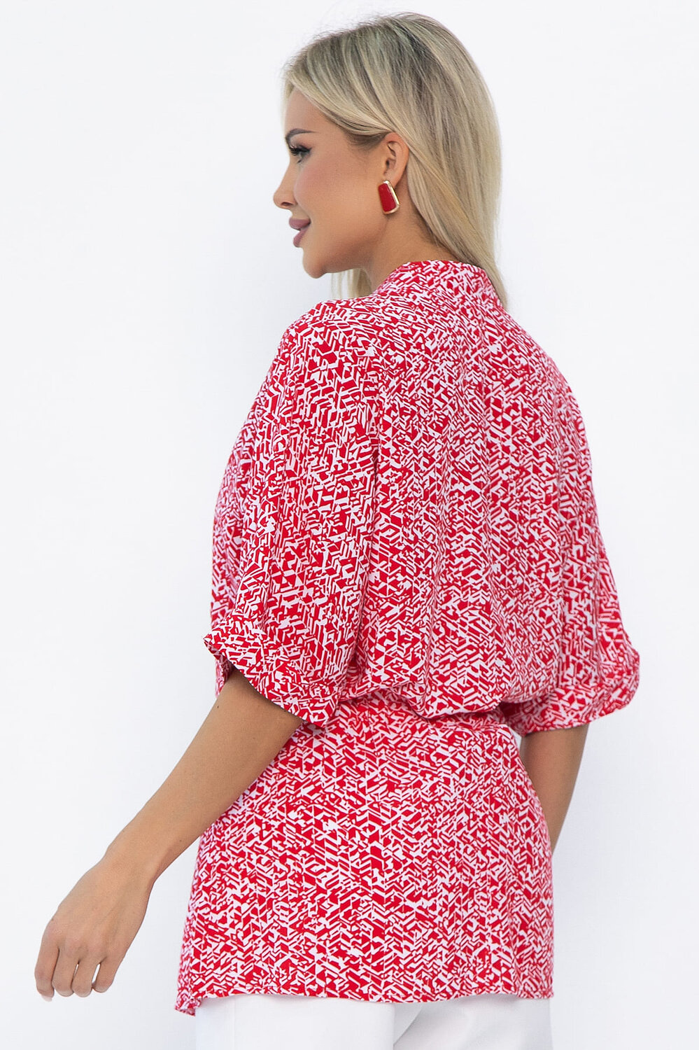 LT Collection Блуза 543726 Б13919-30М красный
