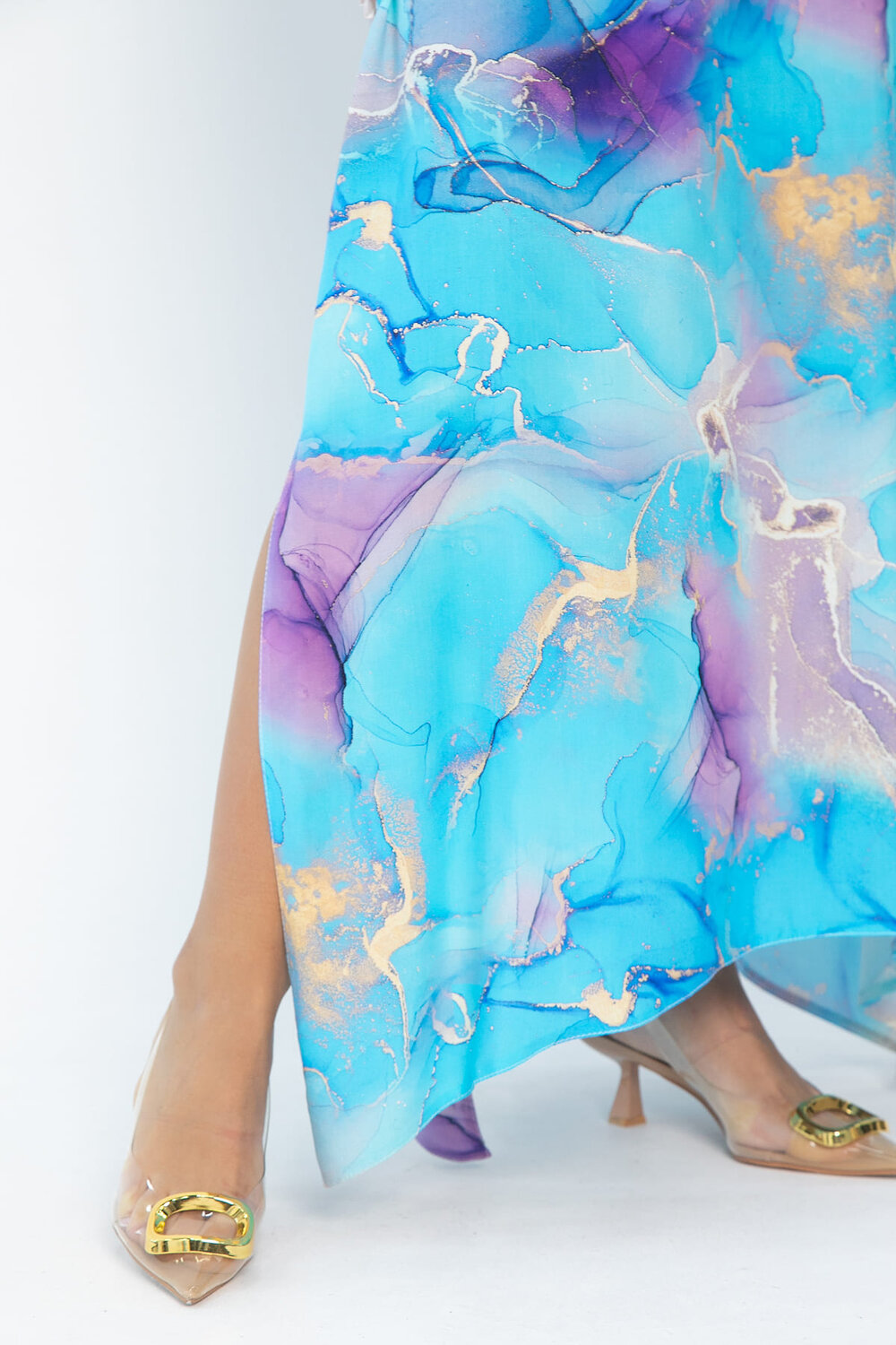 LT Collection Платье 543728 П13923-4М голубой
