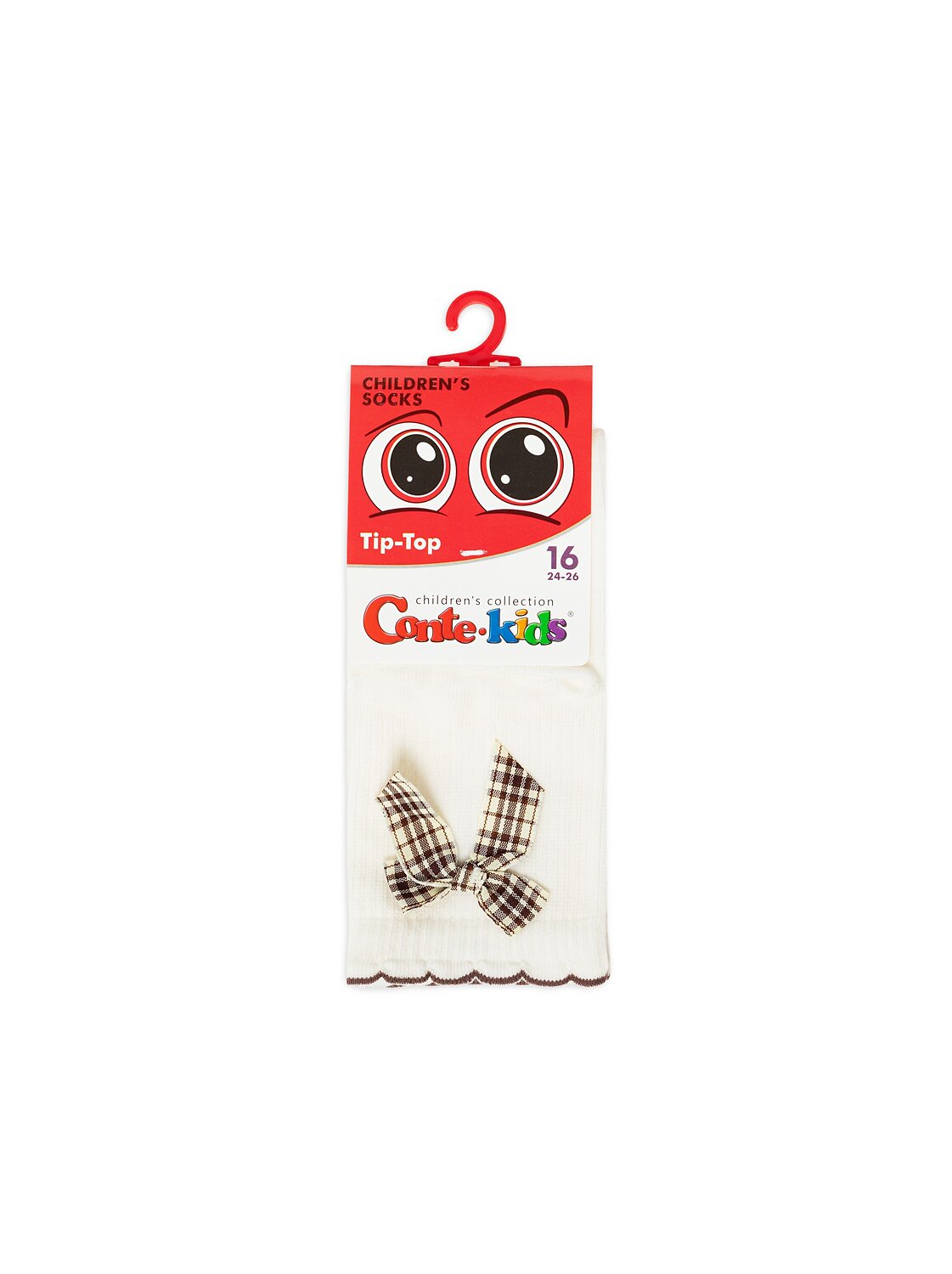 CONTE-KIDS Носки 543764 TIP-TOP (декор, бантики) 24С-179СП молочный