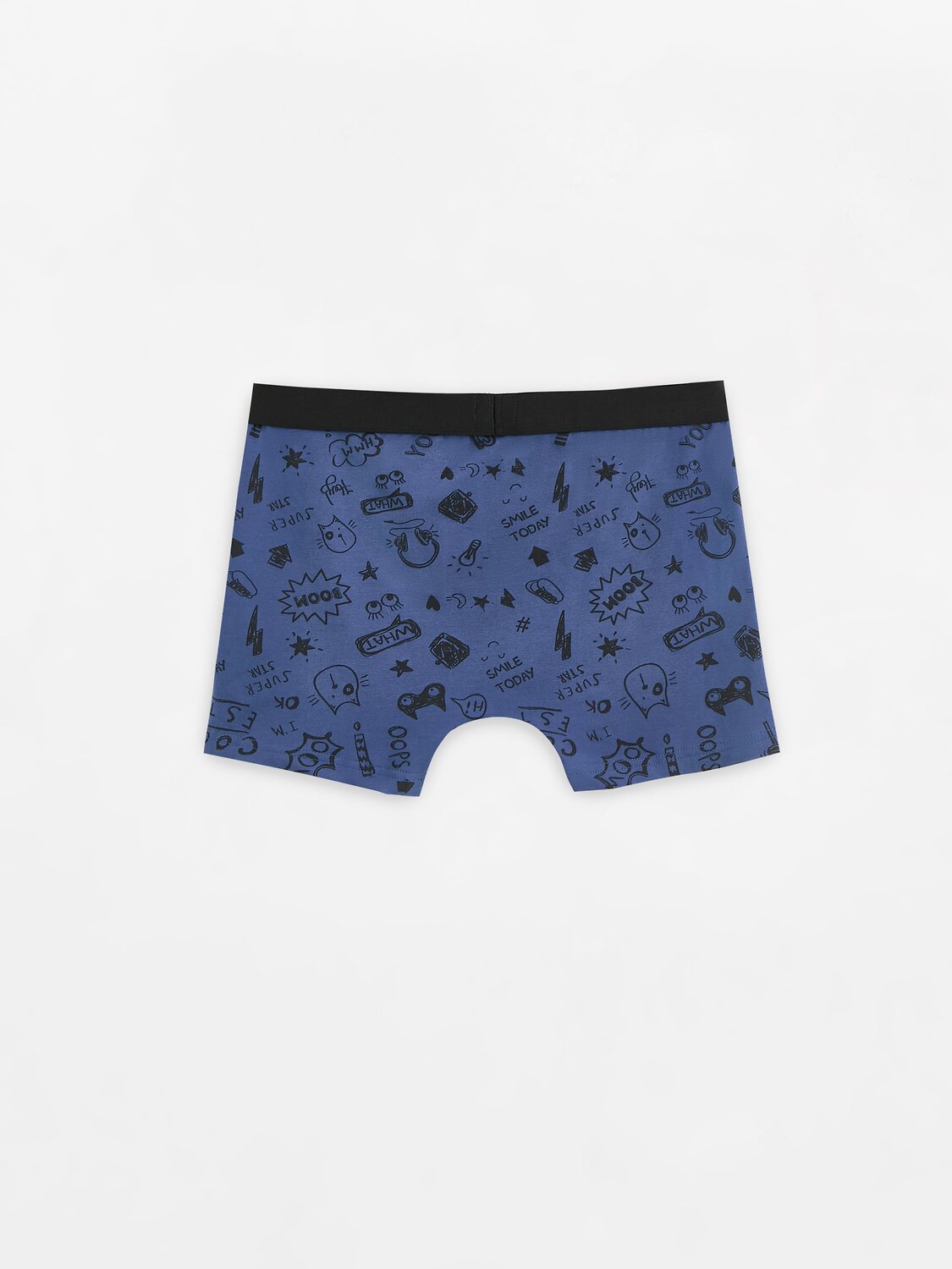 DiWaRi Трусы 543773 BASIC MSH 700 (пакет) dark blue print