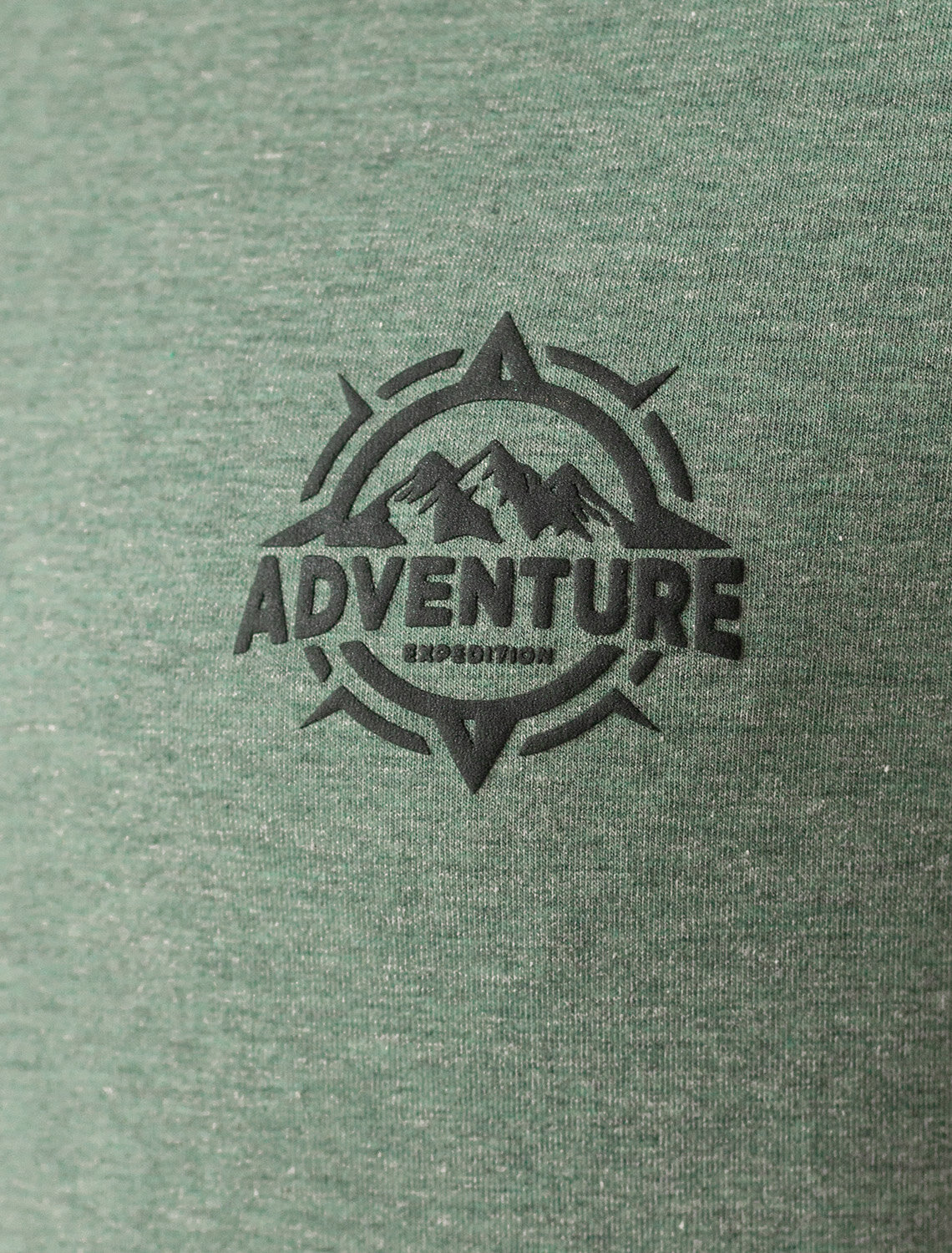 VILATTE Футболка 543945 U49.045 св.оливковый меланж_adventure