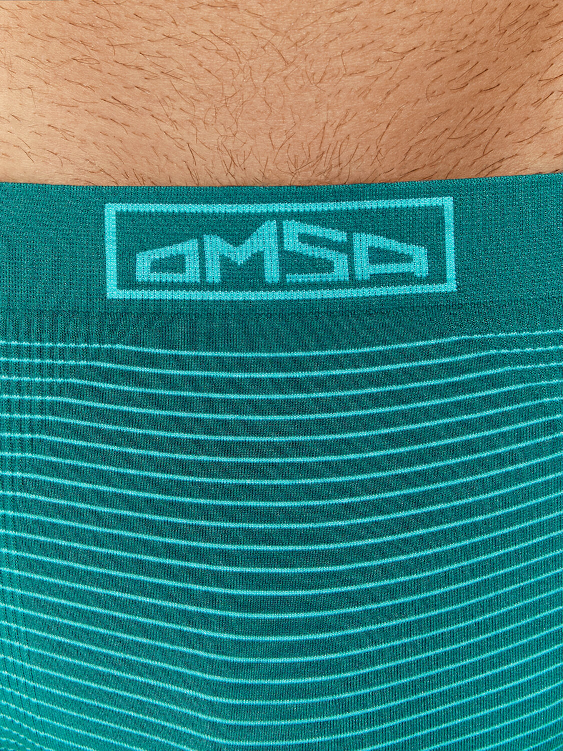 Omsa Трусы 544118 OmU 2121S Stripes Слипы муж. бесшовные, VI Esmeraldo (Зеленый)
