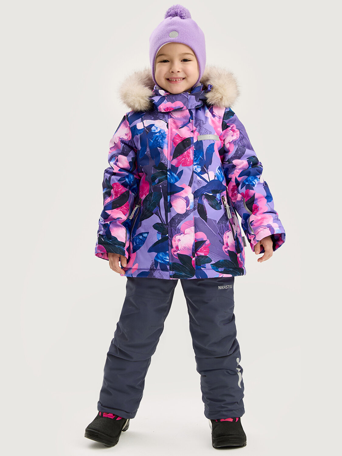 NIKASTYLE Костюм 544445 7з2025 фиолет/графит