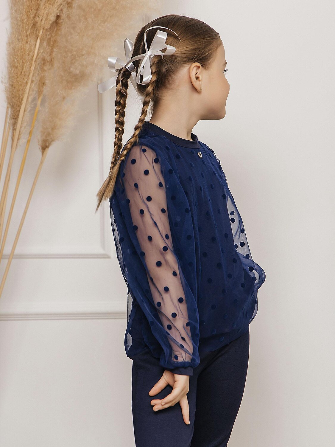 BATIK Блузка 544610 110 ш25-2 Синий