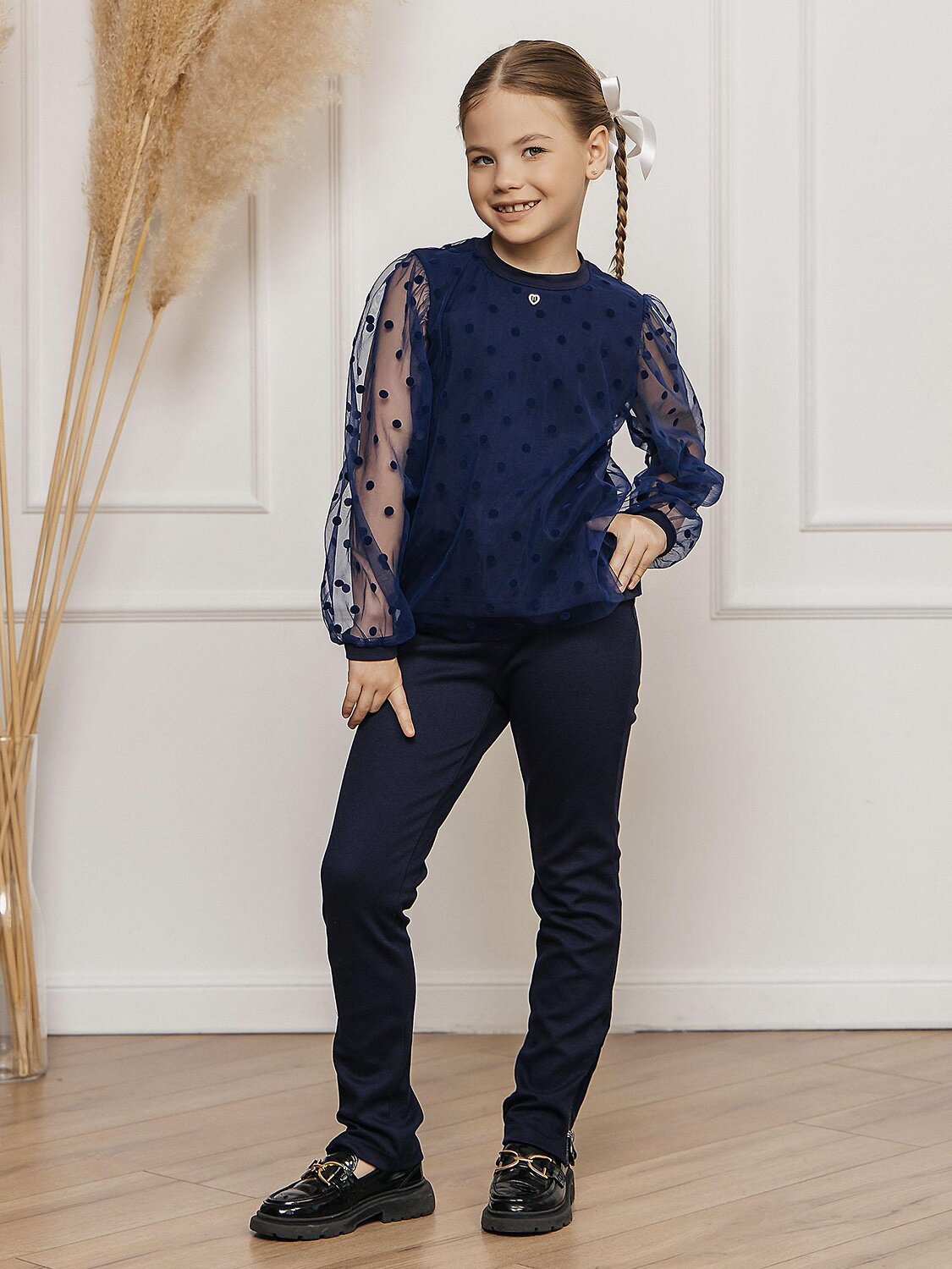 BATIK Блузка 544610 110 ш25-2 Синий