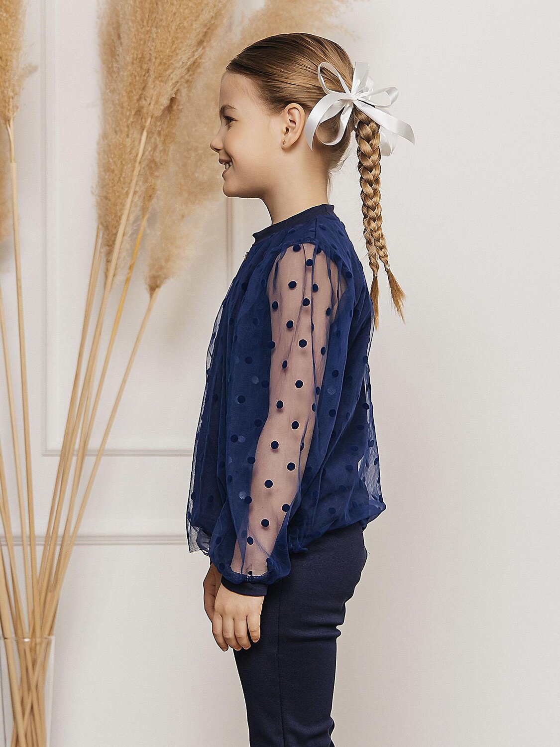 BATIK Блузка 544610 110 ш25-2 Синий