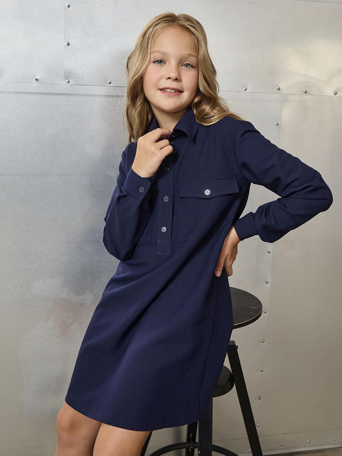 BATIK Платье 544631 095 ш25-1 Синий
