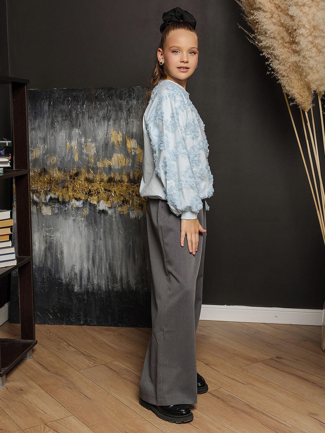 BATIK Блузка 544644 109 ш25-3 Голубой