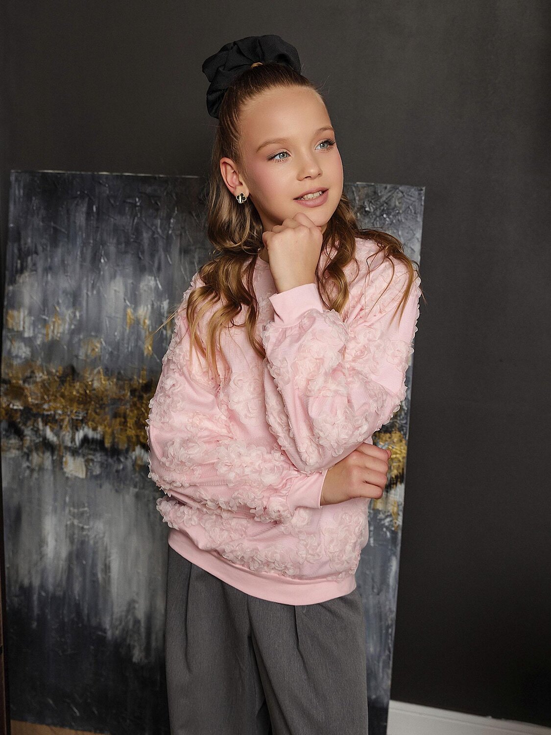 BATIK Блузка 544645 109 ш25-1 Розовый