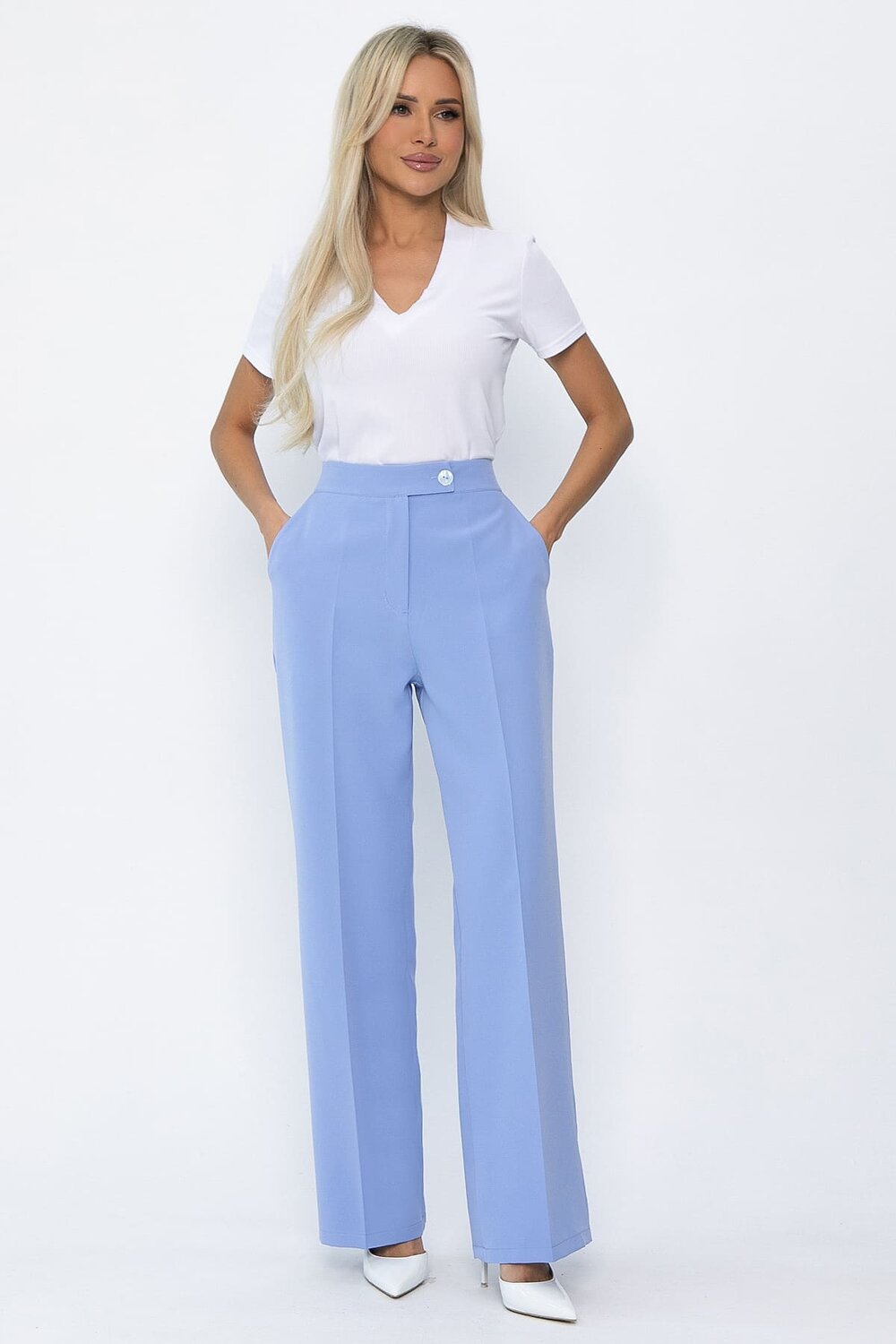 LT Collection Брюки 544792 Б13890-33М голубой
