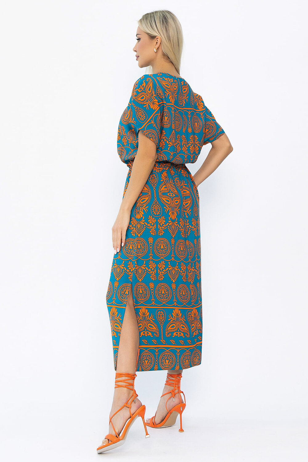LT Collection Платье 544795 П13908-5М бирюзовый