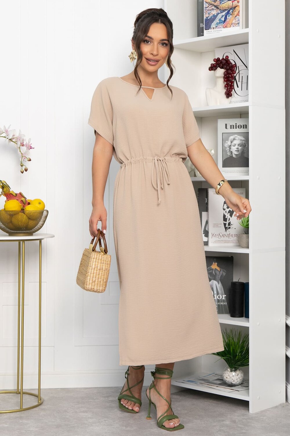 LT Collection Платье 544796 П13946-5М бежевый
