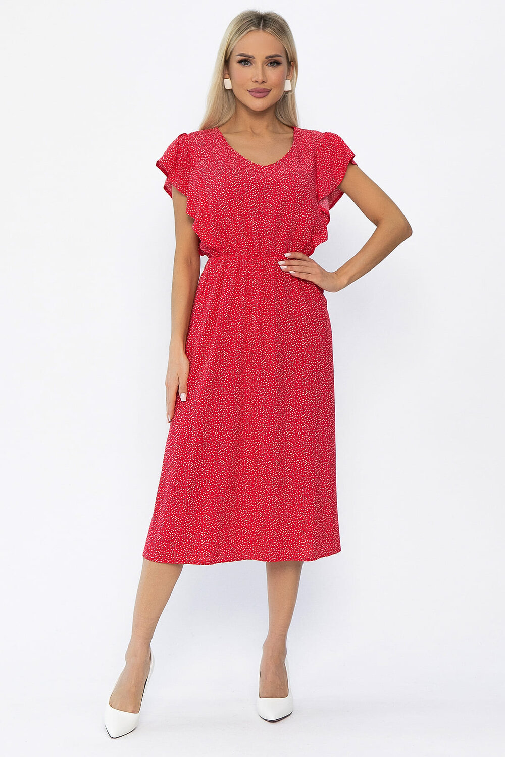 LT Collection Платье 544803 П13931-35М красный