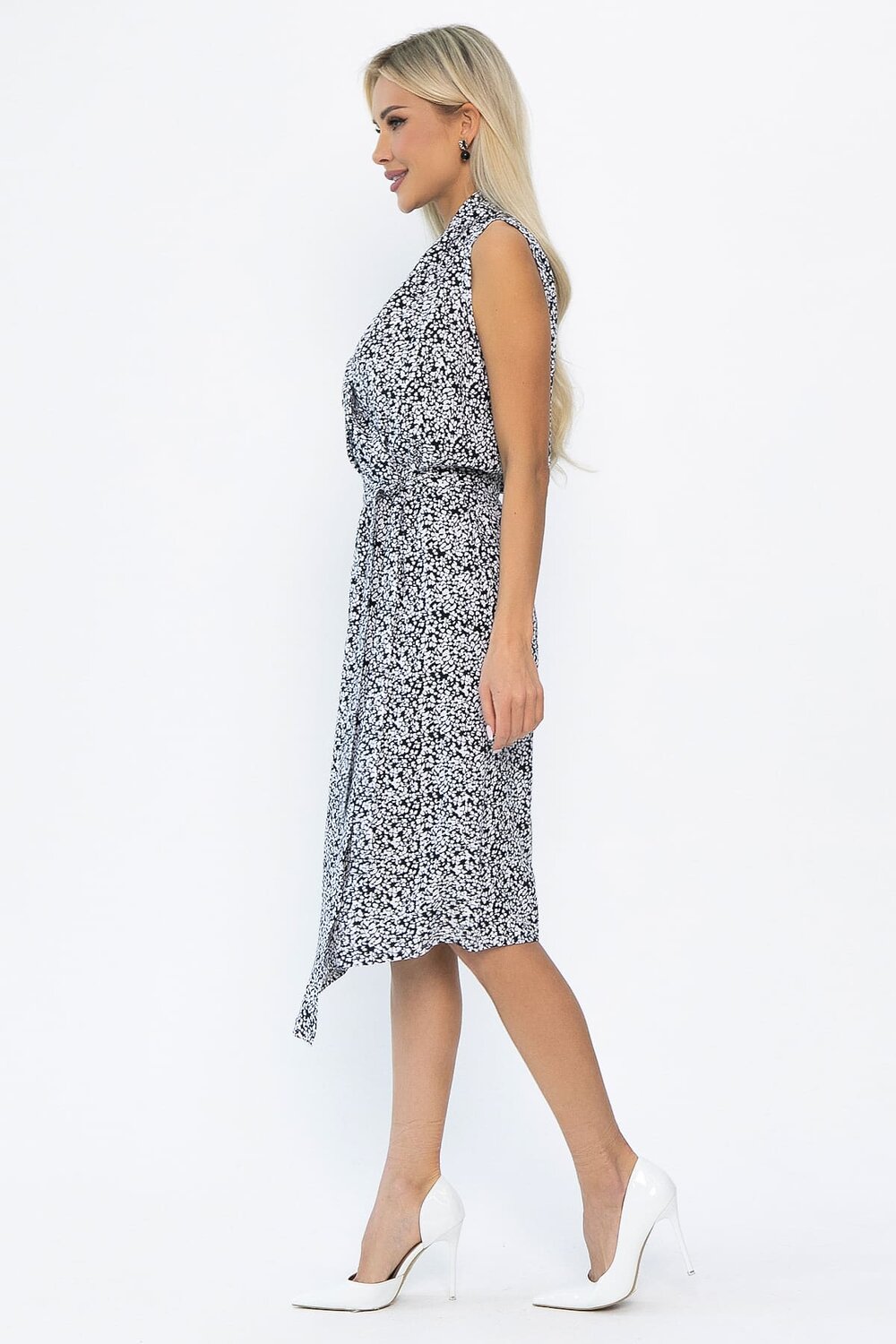 LT Collection Платье 544808 П13936-35М черно-белый