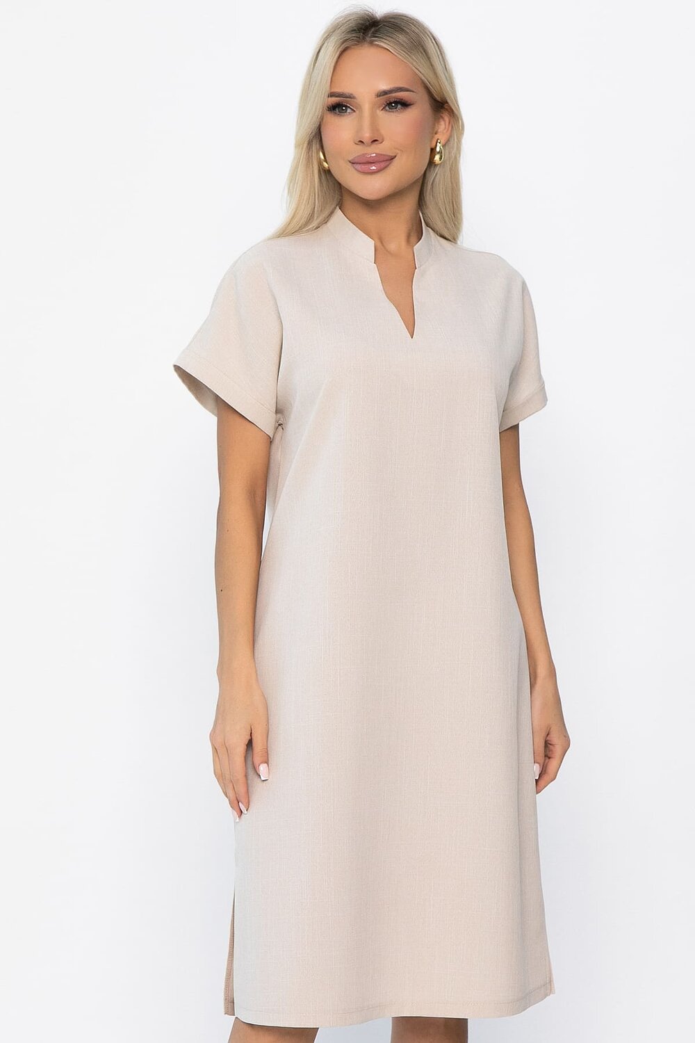 LT Collection Платье 544809 П13929-31М светло-бежевый