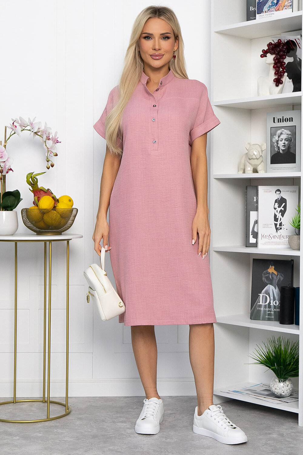 LT Collection Платье 544811 П13780-41М розовый