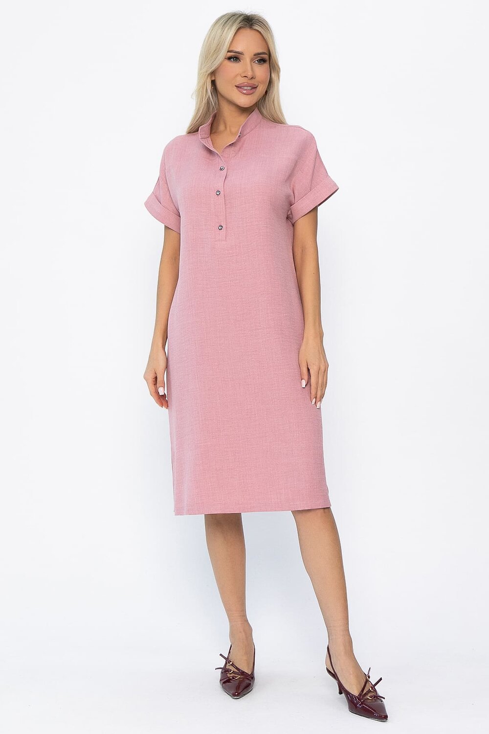 LT Collection Платье 544811 П13780-41М розовый
