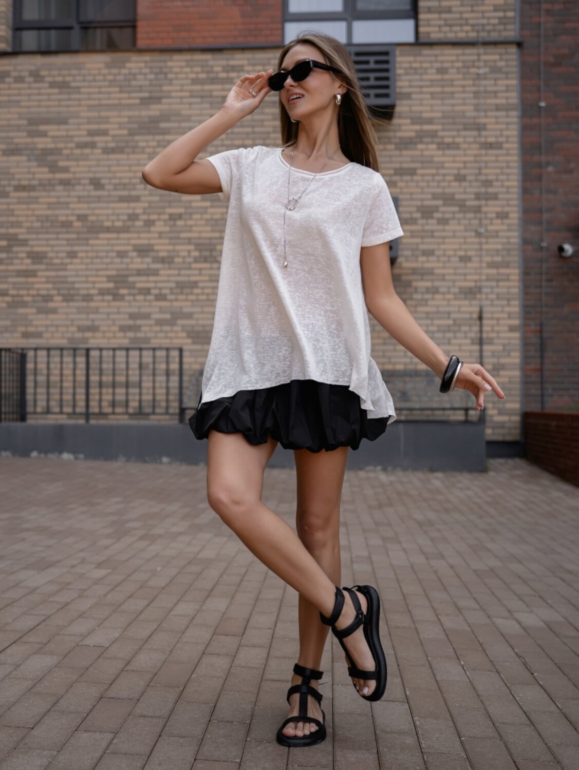Binita Футболка 544907 1238-1 белый