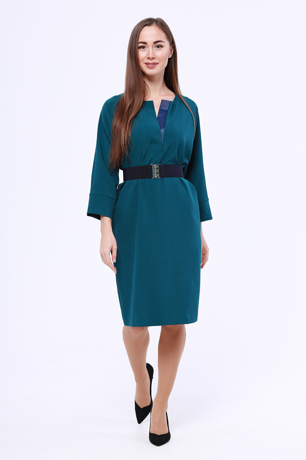 NIKA Платье 87993 0-56 Изумрудный