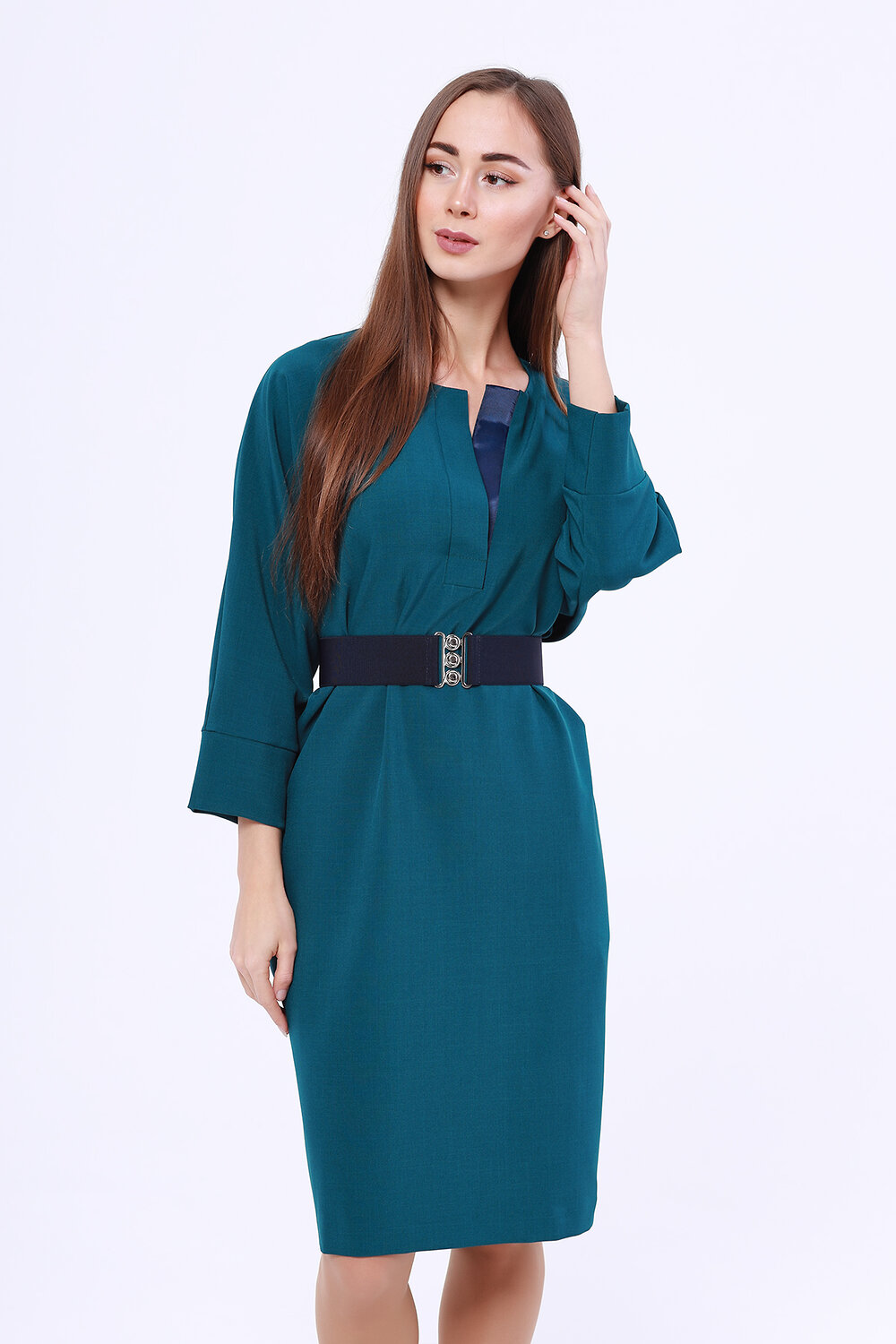 NIKA Платье 87993 0-56 Изумрудный